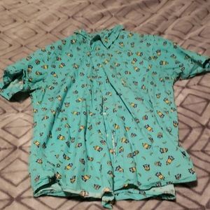 Light blue minions shirt large